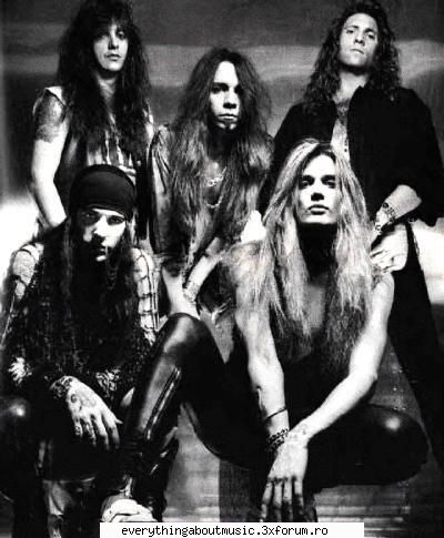 skid row
 - is an american heavy metal band which became the hair metal prototypes of the late 1980s